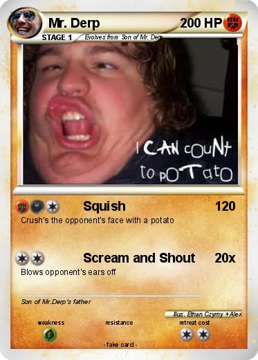 Pokemon Mr. Derp