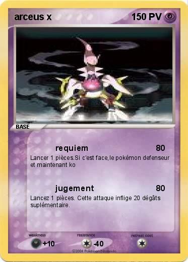 Pokemon arceus x