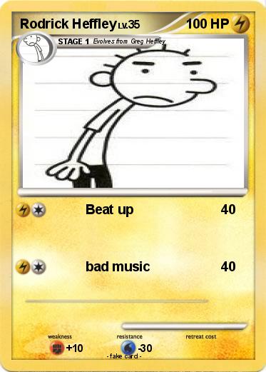 Pokemon Rodrick Heffley