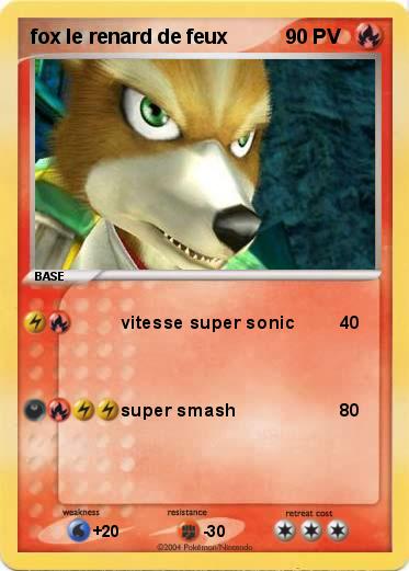 Pokemon fox le renard de feux
