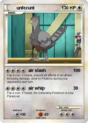 Pokemon unfezunt