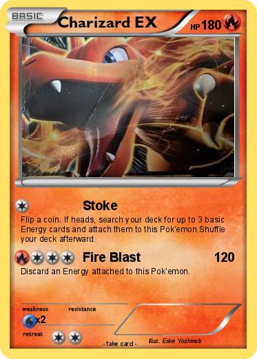 Pokemon Charizard EX