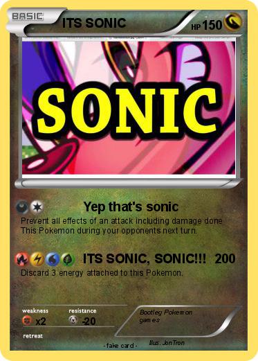 Pokemon ITS SONIC