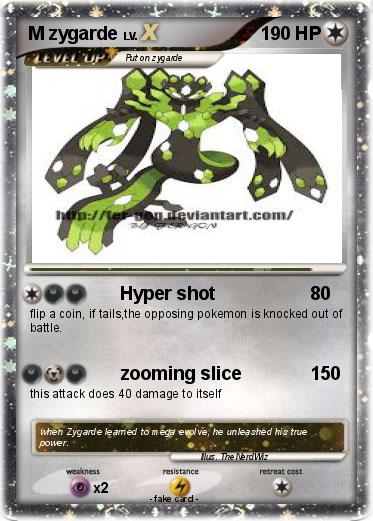 Pokemon M zygarde