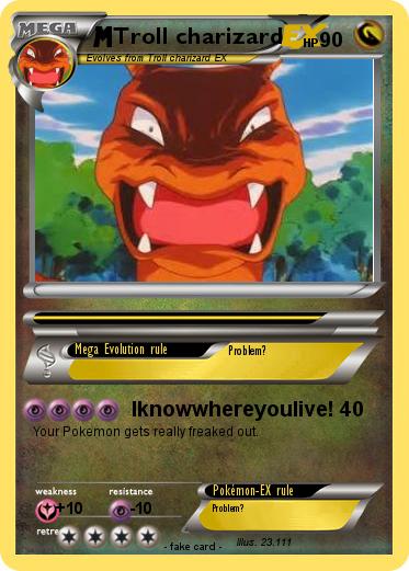 Pokemon Troll charizard