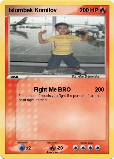 Pokemon Islombek Komilov