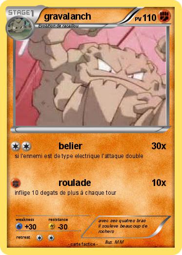 Pokemon gravalanch