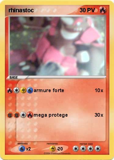 Pokemon rhinastoc