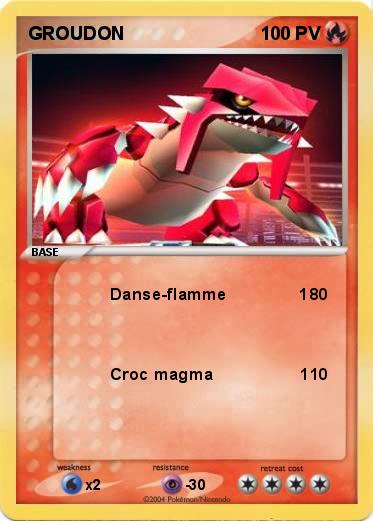 Pokemon GROUDON