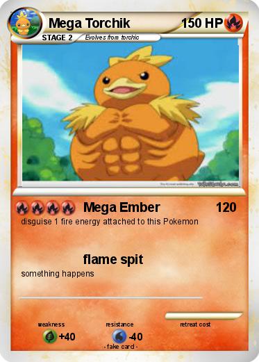 Pokemon Mega Torchik