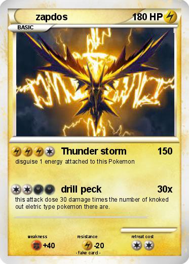 Pokemon zapdos