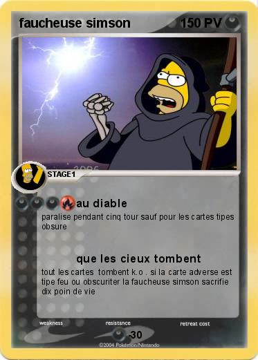 Pokemon faucheuse simson