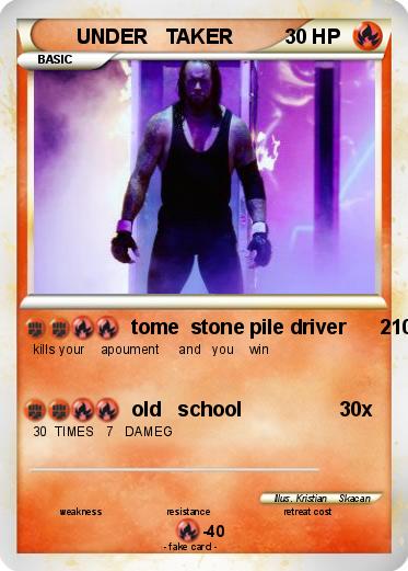Pokemon UNDER   TAKER