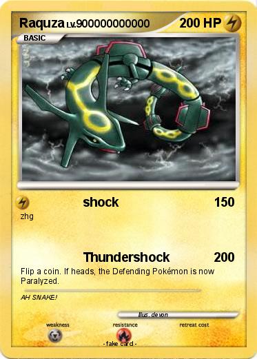 Pokemon Raquza