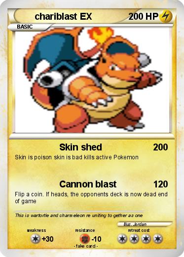 Pokemon chariblast EX