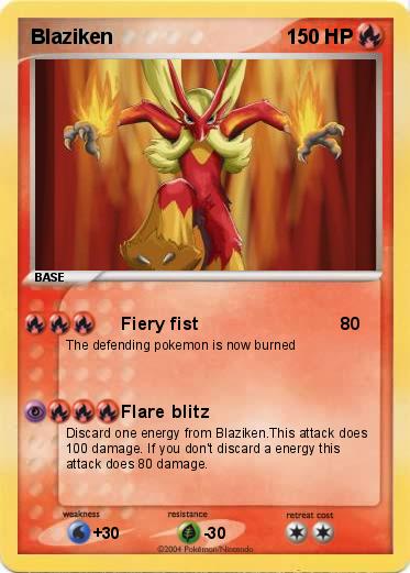 Pokemon Blaziken