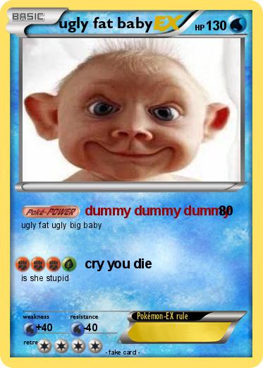 Pokemon ugly fat baby