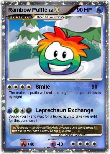 Pokemon Rainbow Puffle