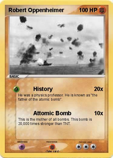 Pokemon Robert Oppenheimer