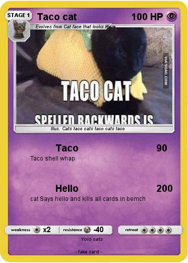 Pokemon Taco cat