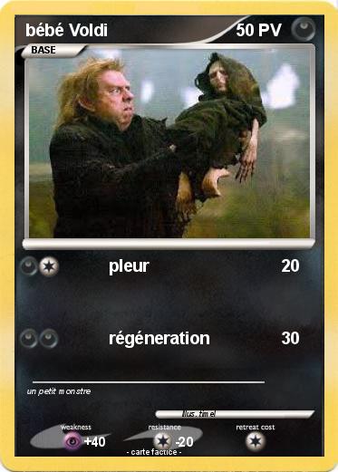 Pokemon bébé Voldi
