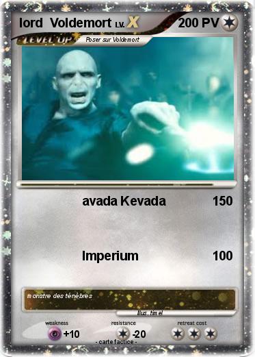 Pokemon lord  Voldemort