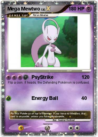 Pokemon Mega Mewtwo