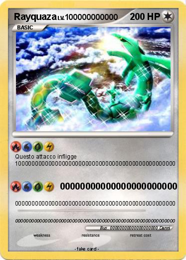 Pokemon Rayquaza