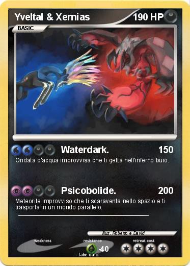 Pokemon Yveltal & Xernias