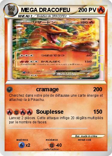 Pokemon MEGA DRACOFEU