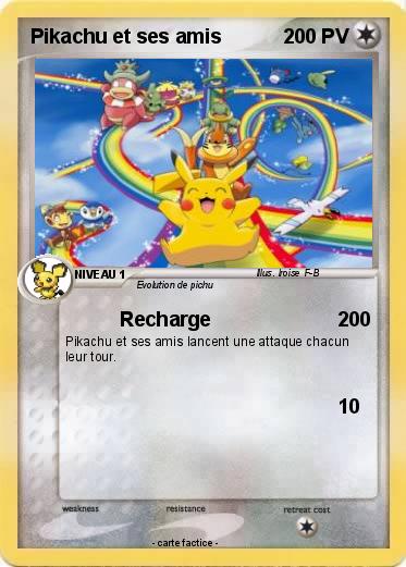 Pokemon Pikachu et ses amis