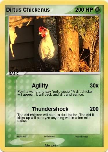 Pokemon Dirtus Chickenus