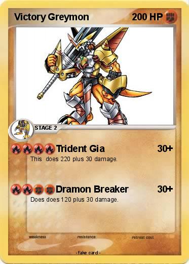 Pokemon Victory Greymon