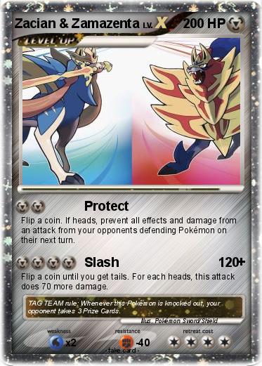 Pokemon Zacian & Zamazenta