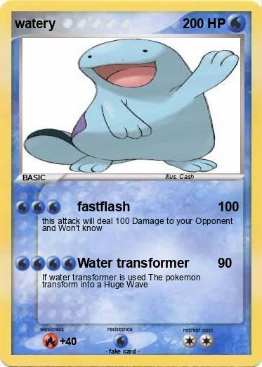 Pokemon watery