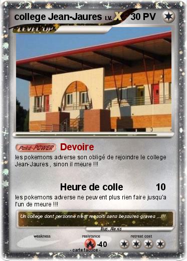 Pokemon college Jean-Jaures