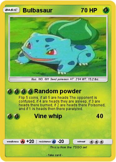 Pokemon Bulbasaur