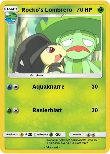 Pokemon Rocko's Lombrero