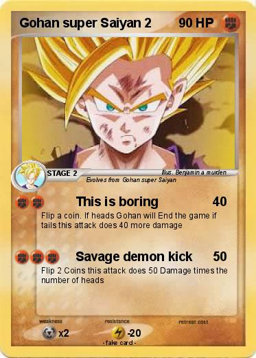 Pokemon Gohan super Saiyan 2