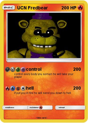 Pokemon UCN Fredbear