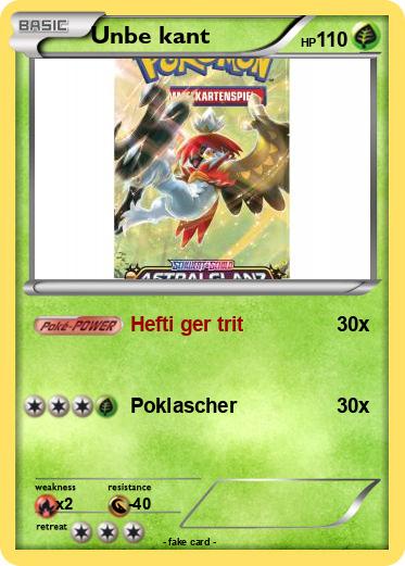 Pokemon Unbe kant