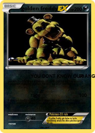 Pokemon golden freddy