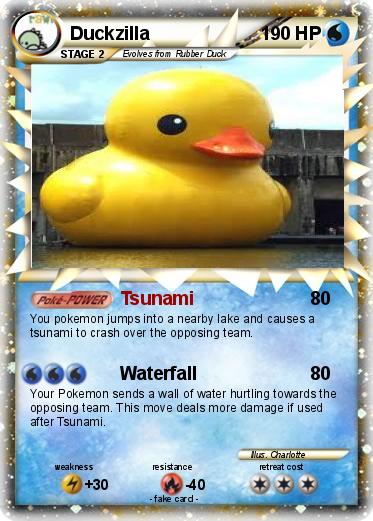 Pokemon Duckzilla