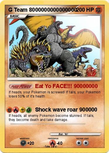 Pokemon G Team 8000000000000000