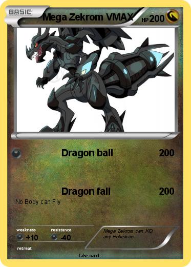 Pokemon Mega Zekrom VMAX