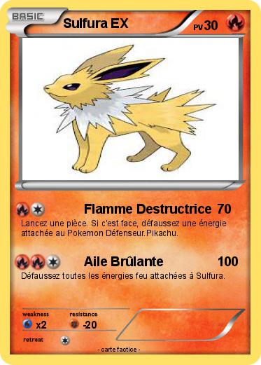 Pokemon Sulfura EX