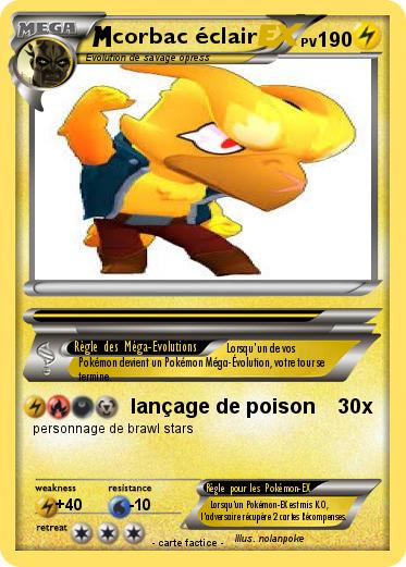 Pokemon corbac éclair