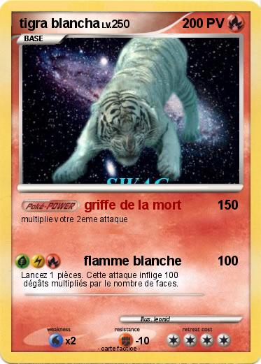 Pokemon tigra blancha