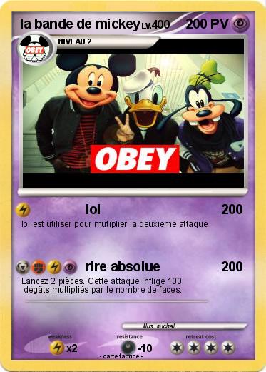 Pokemon la bande de mickey