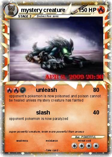 Pokemon mystery creature